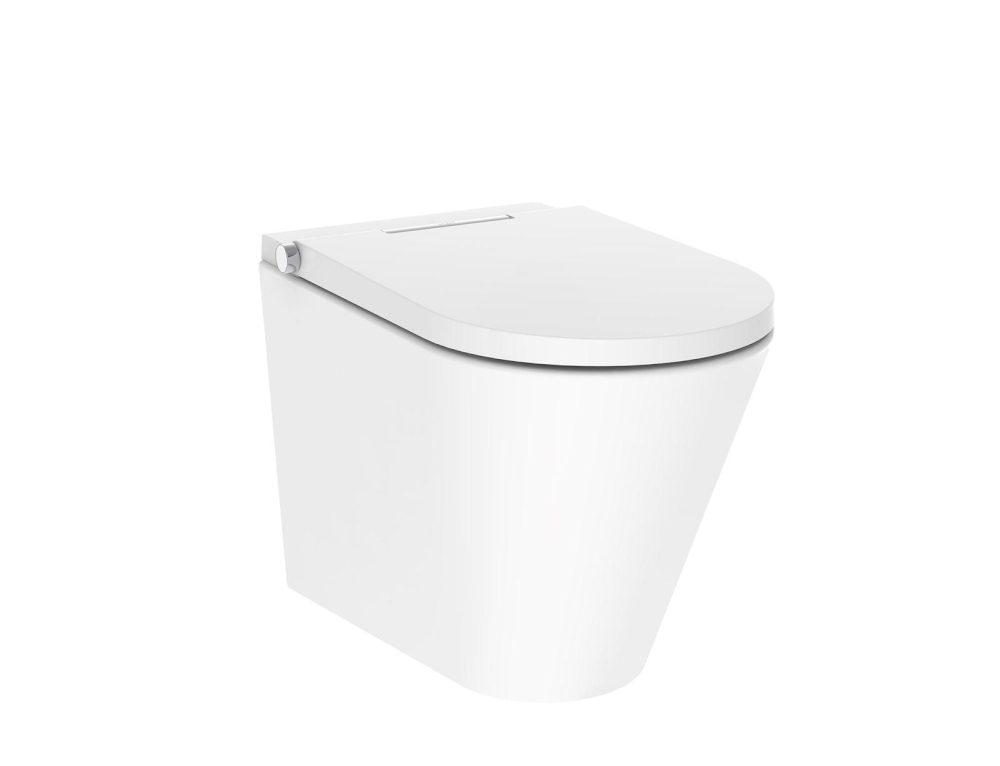 One Dusch-WC Standmodell komplett weiss AXENT