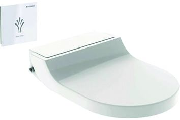 AquaClean Tuma Comfort-WC-Aufsatz spez. weiß-alpin mit Hilfsmittelnummer Geberit