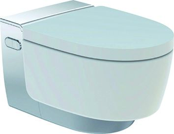 AquaClean Mera Comfort-WC-Komplettanlage UP, Wand-WC,hochglanz-verchromt