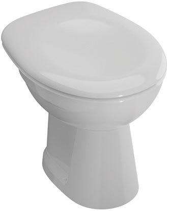 Stand - Flachspül-WC clivia Abgang waagerecht weiss VIGOUR