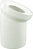 Uni-WC-Anschlussbogen 90 Grad manhattan aus Kunststoff