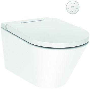 One Dusch-WC komplett wandhängend f.UP-Spülkasten weiss AXENT