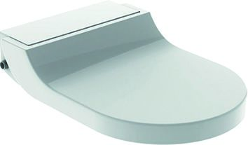 AquaClean Tuma Comfort-WC-Aufsatz edelstahl gebürstet Geberit