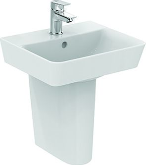 Handwaschbecken Connect Air 400x350x150 1 Hahnl.m.Überl.weiß Ideal Standard