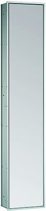 2.0 Schrankmodul alu/spiegel emco asis Unterputz 1584mm m.Doppelspiegeltür