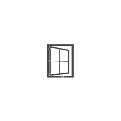 Wertbau Holzfenster IV68 Classic mit Regenschiene